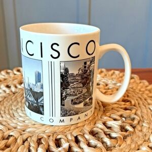 Starbucks City Scenes San Francisco Barista Mug 2003 | 16 oz Coffee Cup | NWT‎